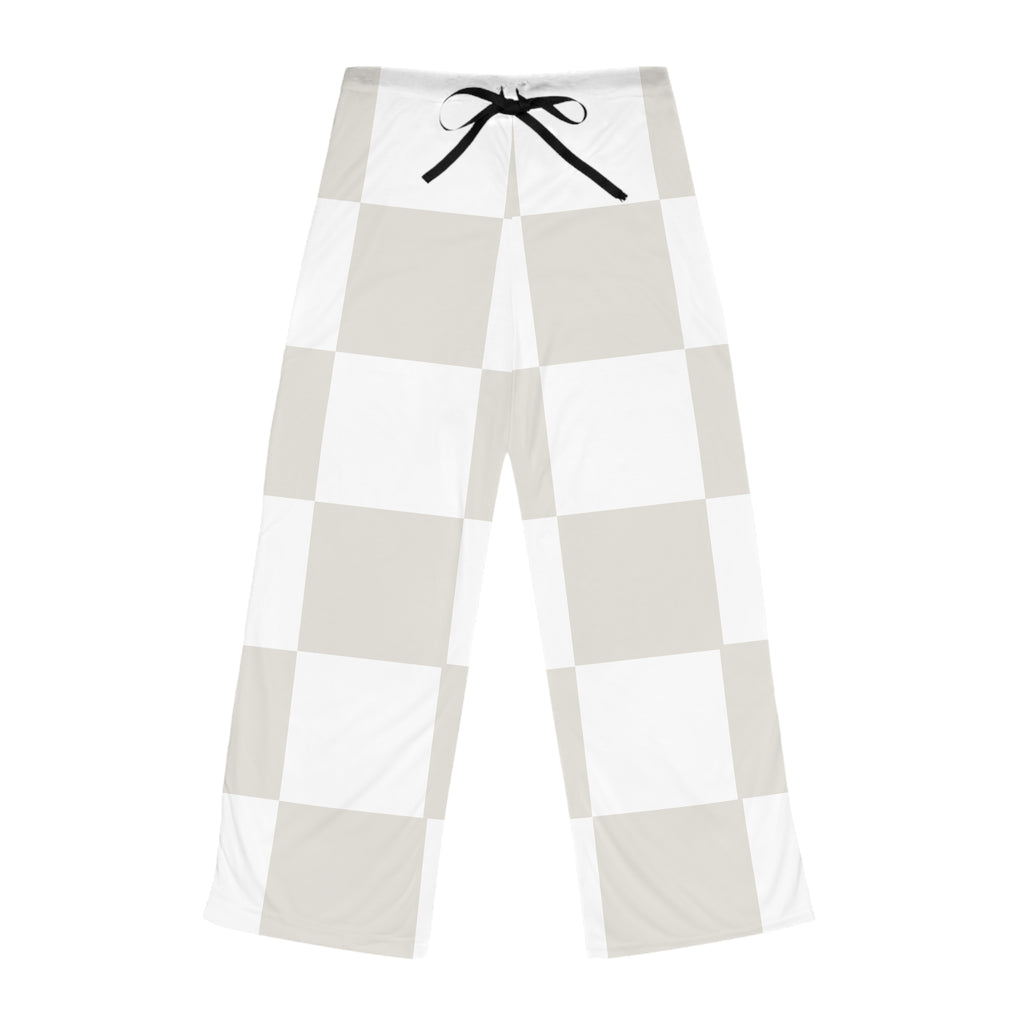Cozy Pajama Pants - Checkerboard Design