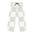 Cozy Pajama Pants - Checkerboard Design