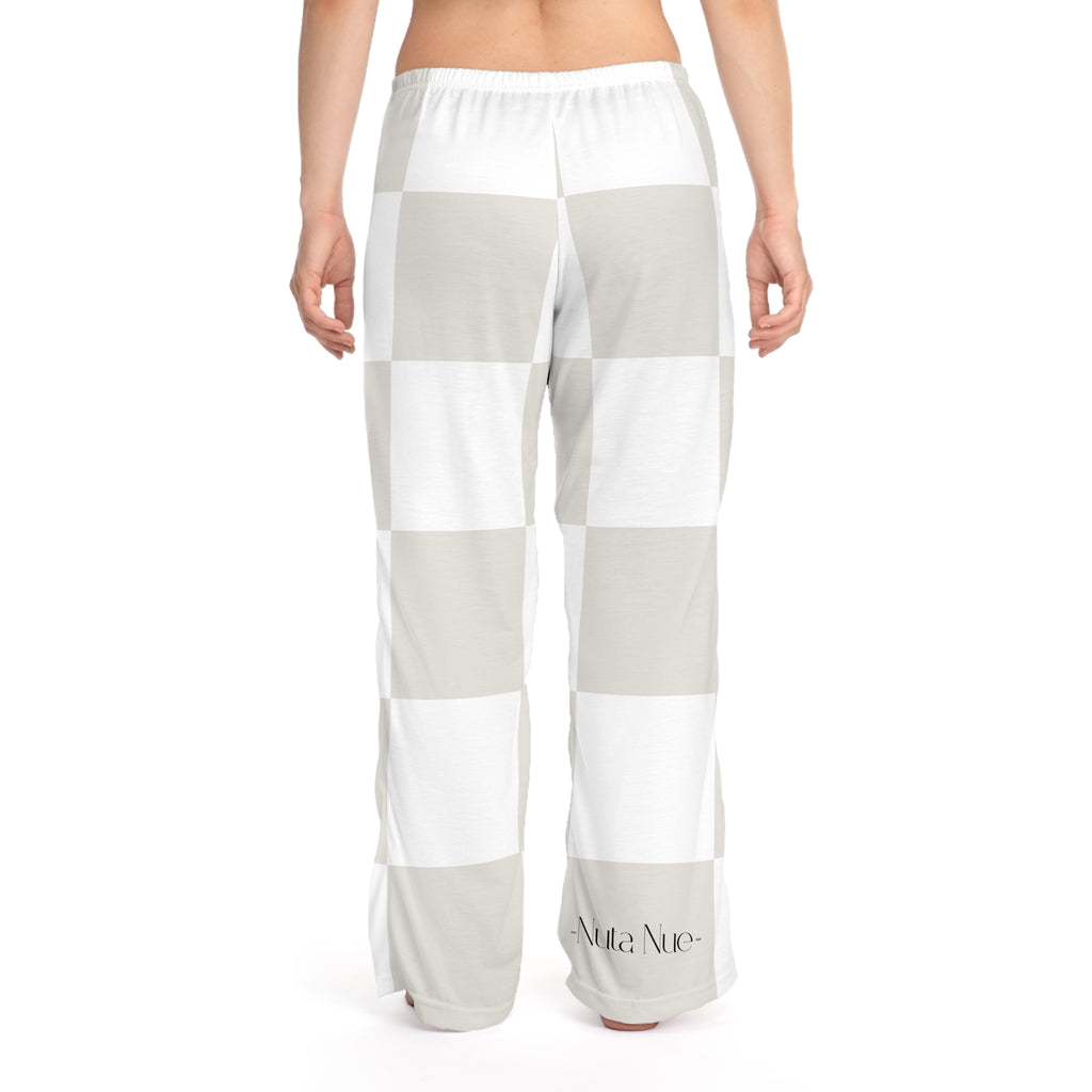 Cozy Pajama Pants - Checkerboard Design