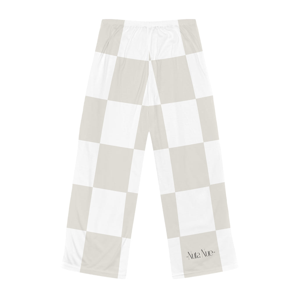 Cozy Pajama Pants - Checkerboard Design